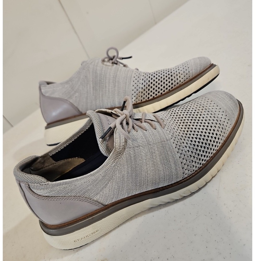 Cole Haan Mens 10.5 Sneaker Gray Zerogrand 360 casual dress Shoes C33369 EC(S151